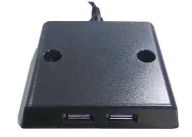 2 Port USB Pengisian Power Adapter, Multifungsi USB Charger Portable Surface Mount