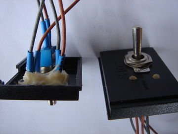 125 / 250VAC Mikro Elektronik Beralih Beralih, Switch Beralih Industri Aktif Mati