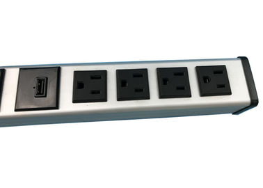 Beberapa Outlet Power Bar Dengan Port Usb Untuk Rumah / Kantor, Soket Ekstensi Listrik