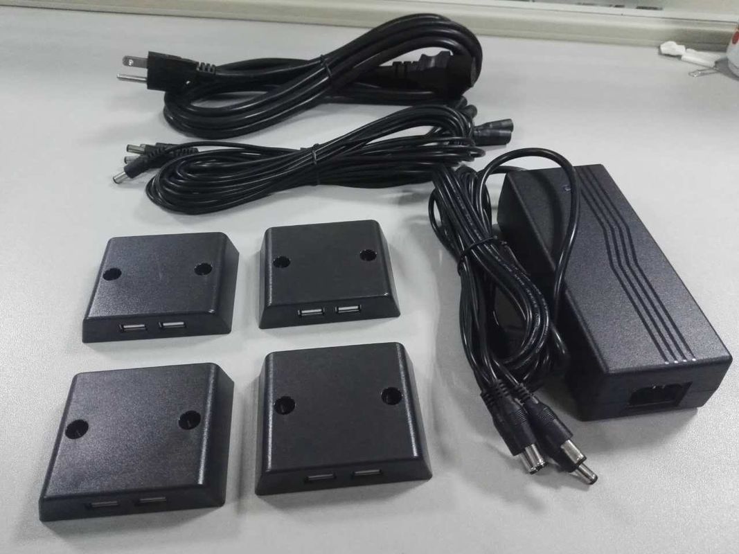 2 Port USB Pengisian Power Adapter, Multifungsi USB Charger Portable Surface Mount