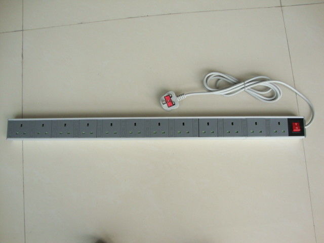 Slim 12 Jack Multi Plug Kabel Ekstensi Dengan On Off Switch / Kabel Ekstra Panjang
