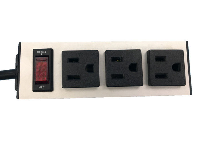 Kustom Amerika 3 Way Multi Listrik Plug Kabel Ekstensi Dengan On Off Switch