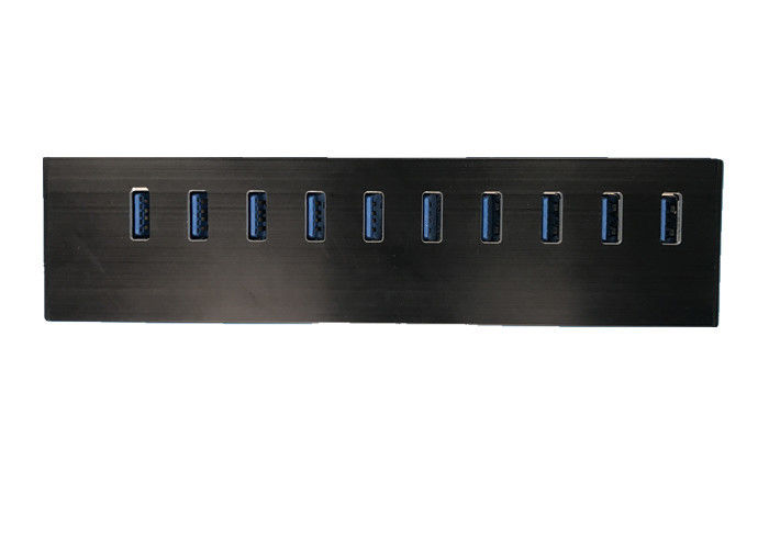 10 Port USB Pengisian Jalur Power Hub / Unit Distribusi Daya Untuk Penggunaan Kantor