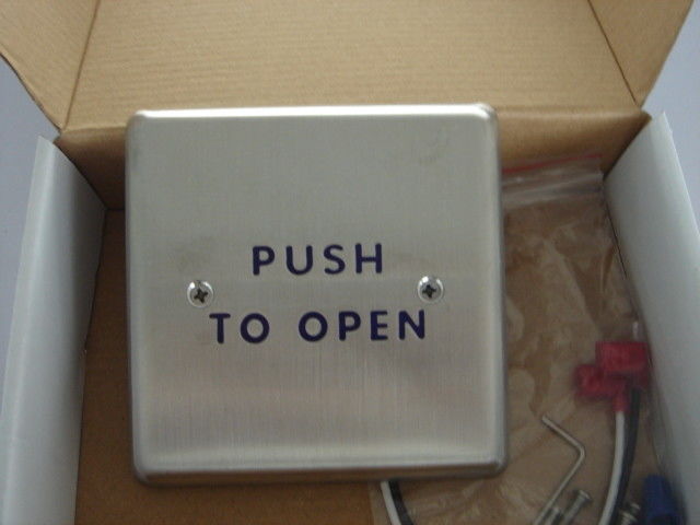4.5 "Putaran Push Untuk Keluar Switch / Handicap diakses Pintu Pembuka Dengan Logo Dinonaktifkan
