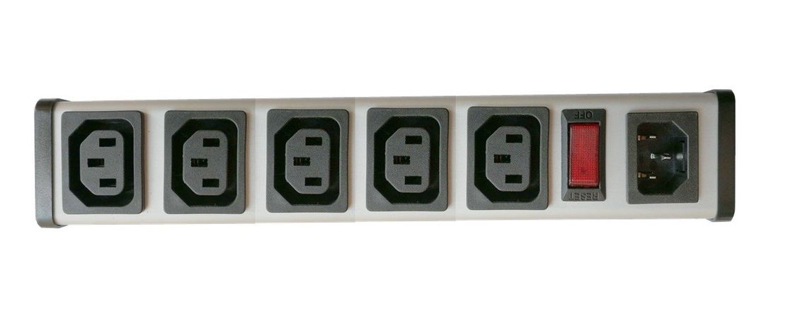 UL C-UL list IEC 5Jacks 15A Overload Protector Outlets Power Strip