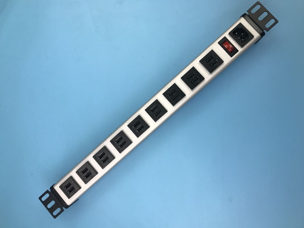 Smart 18 Dual Port Usb Strip Daya Untuk iPad / iPhone / Ponsel Pintar 5VDC 2.1A